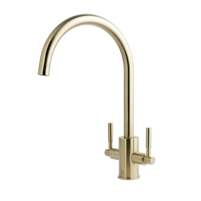Newbury Kitchen Sink Mixer Tap Brushed Brass
