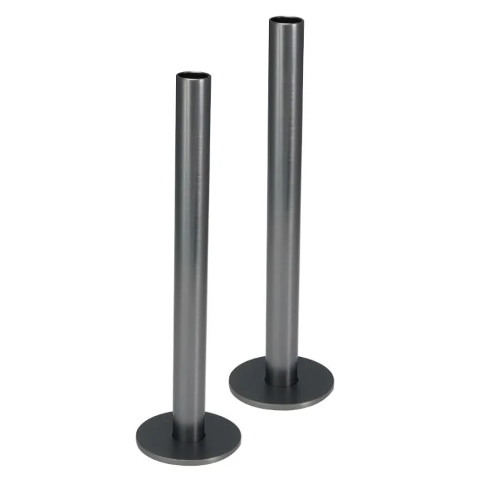 JTP Radiator Pipe and Flanges Brushed Black