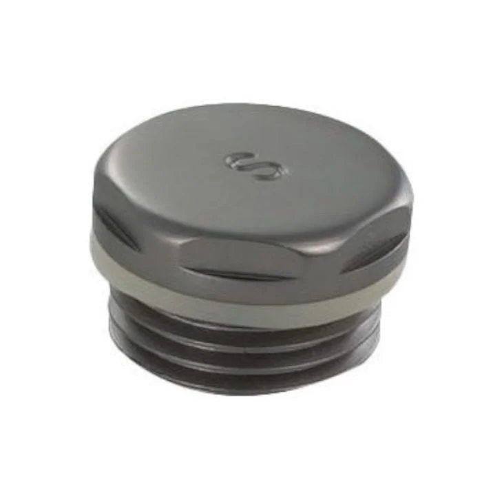 Rubber Radiator Plug JTP | Radiator Blanking Plug Brushed Black | RBPBBL