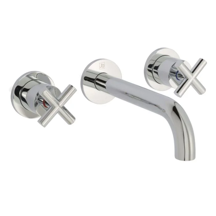 Solex Wall Mounted Basin Mixer Chrome