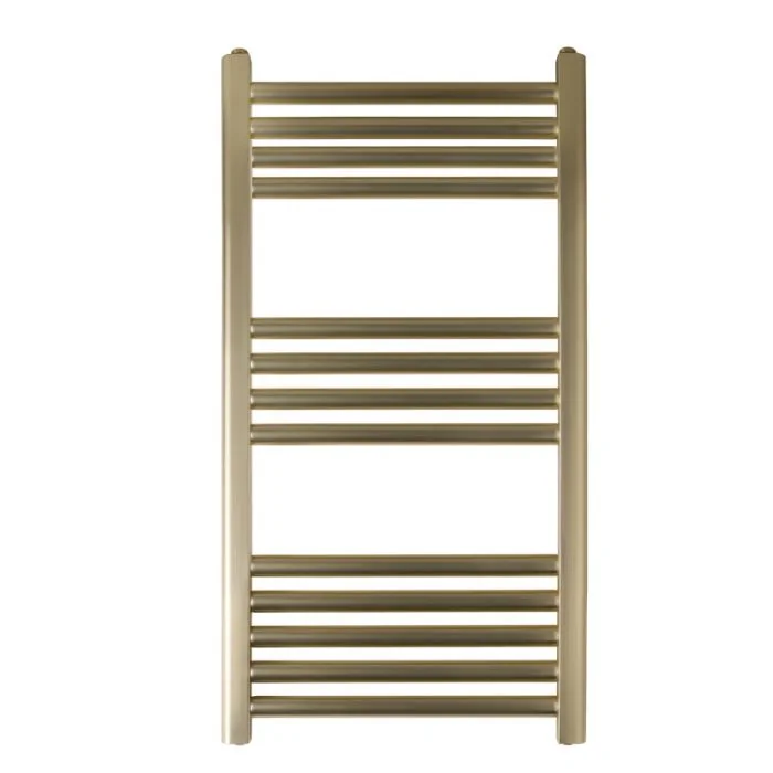 JTP VOS 1200 x 400 Straight Towel Rail Brushed Brass