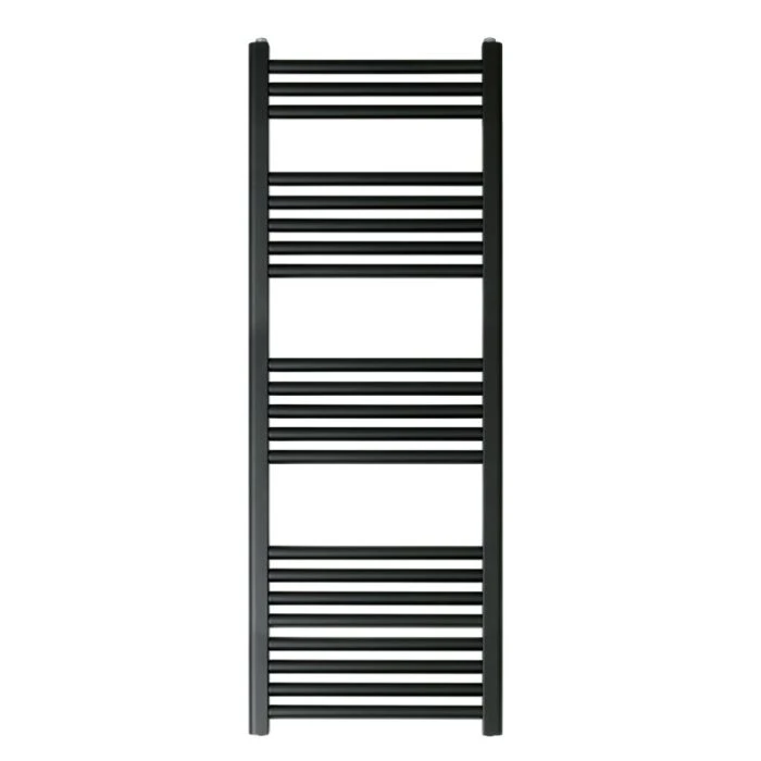 JTP VOS 1200 x 400 Straight Towel Rail Matt Black