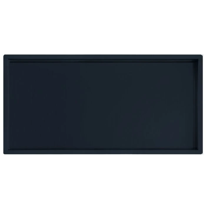 VOS Rectangular Shower Niche Matt Black