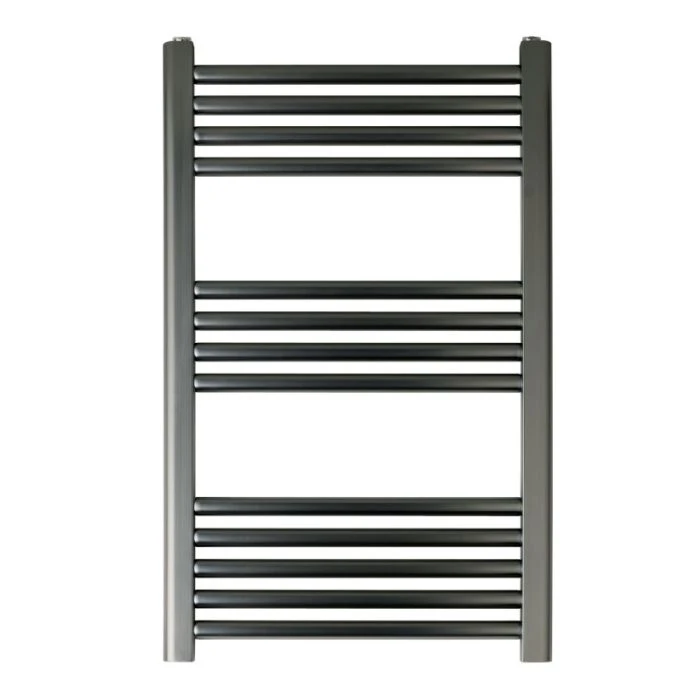 JTP VOS 800 x 500 Straight Towel Rail Brushed Black
