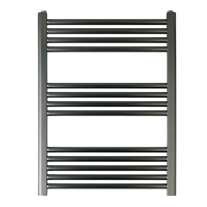JTP VOS 800 x 600 Straight Towel Rail Brushed Black