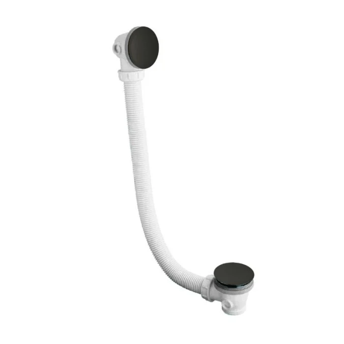 VOS Click Clack Bath Waste Matt Black