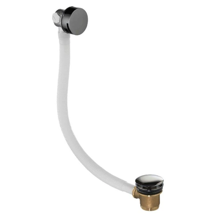 VOS Overflow Bath Filler Brushed Black
