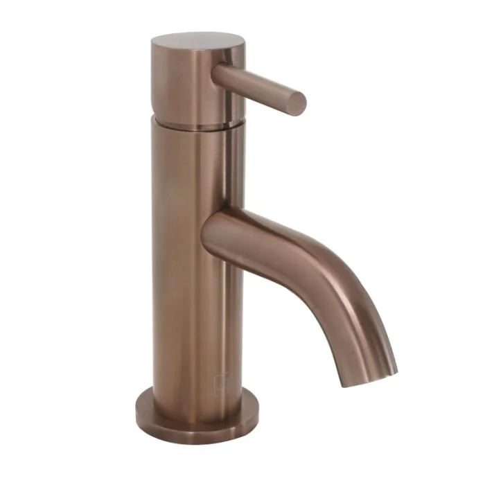 VOS Single Lever Mini Basin Mixer Bronze