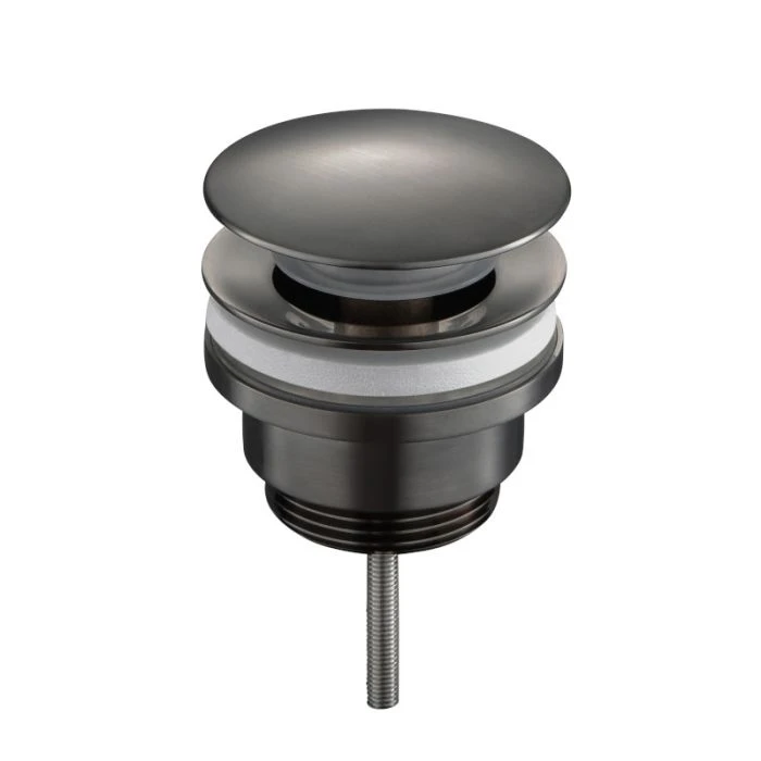 VOS Universal Basin Waste Brushed Black