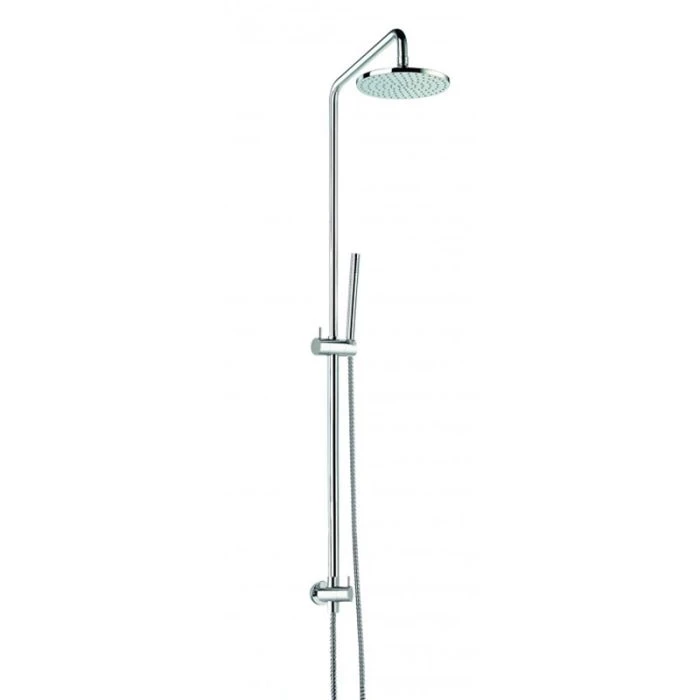 Levo Rigid Riser with 200mm Fixed Head and Diverter to Single Function Handset