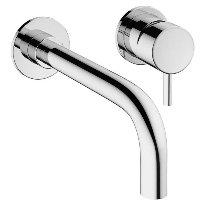 Crosswater Mike Pro Wall Basin Mixer Chrome