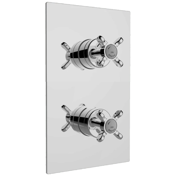 1901 Recessed Dual Control Shower Valve Chrome