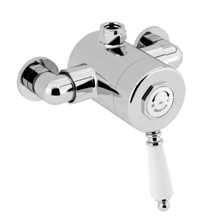 1901 Exposed Sequential Chrome Top Outlet Shower Valve