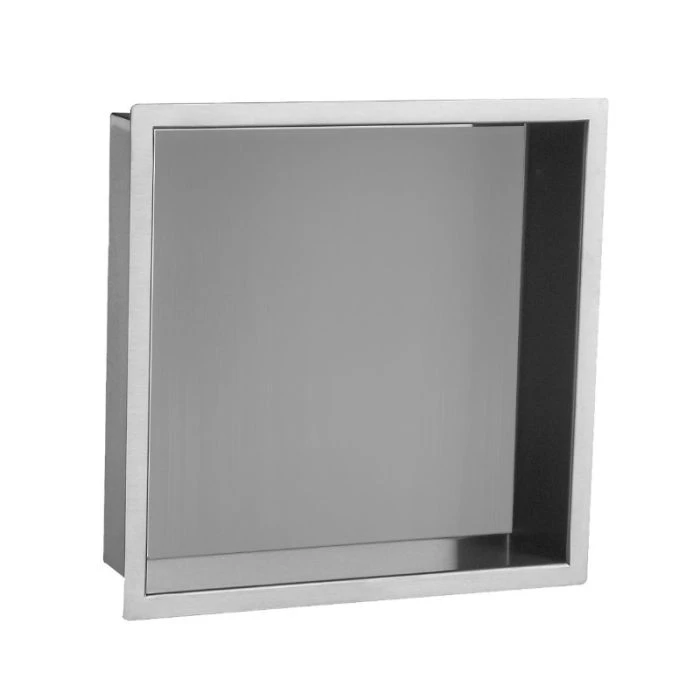 Florence Square Shower Niche Chrome