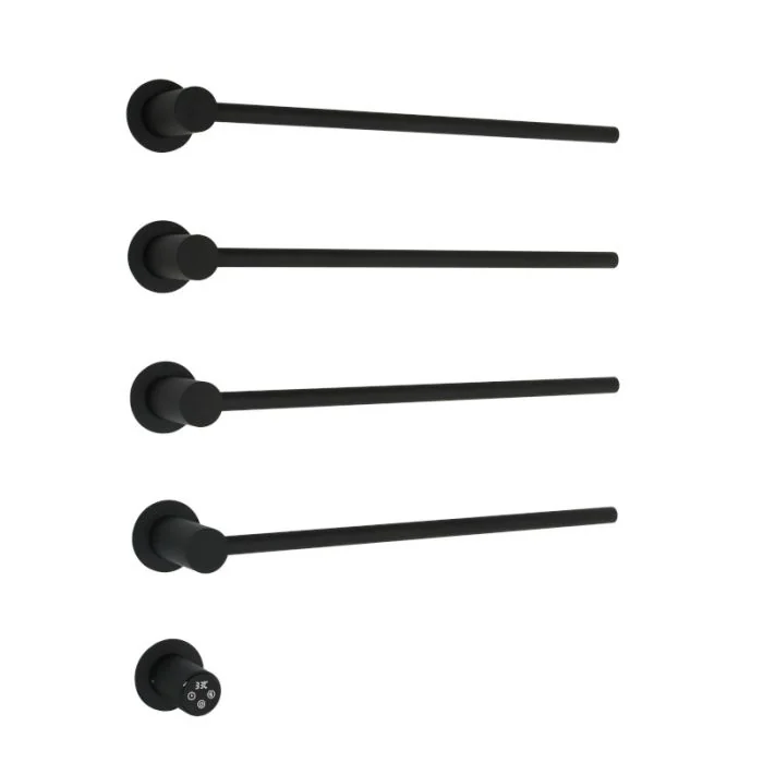 Onyx Electric Towel Rail Matt Black
