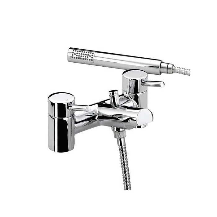 Prism Pillar Bath Shower Mixer