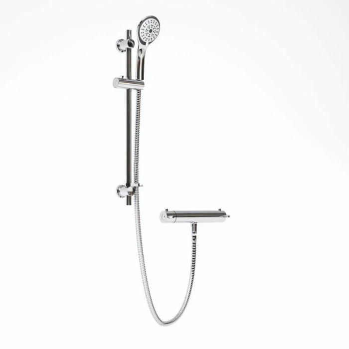 Prism Bar Shower Valve with Adjustable Riser