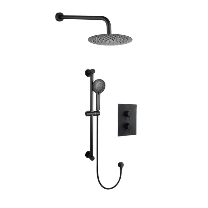 Prism Shower Package Matt Black