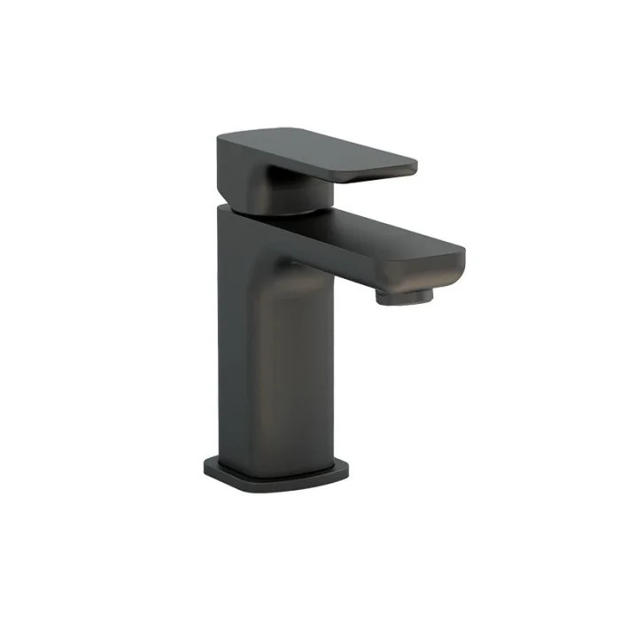 Flite Basin Mixer With Clicker Waste Matt Black