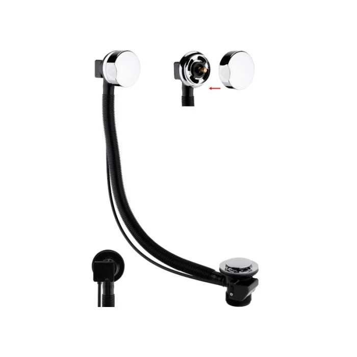 Pop Up Bath Waste Chrome