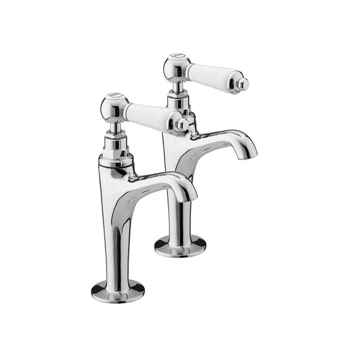 Renaissance High Neck Pillar Taps