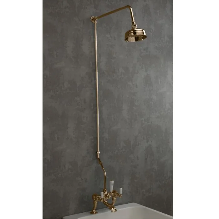 SAGITTARIUS | BATH MOUNTED RISER KIT GOLD | RR/660/G