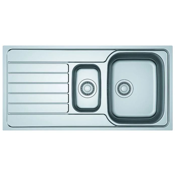 Franke Spark (SKN 651 REV) 1.5 Bowl Reversible Sink Stainless Steel