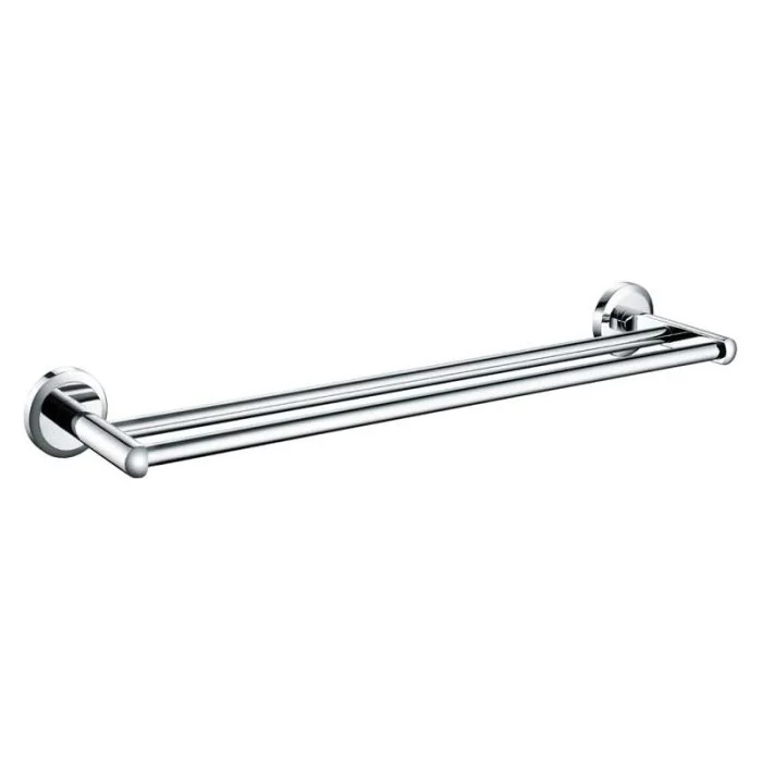 Bristan Solo Double Towel Rail 650mm