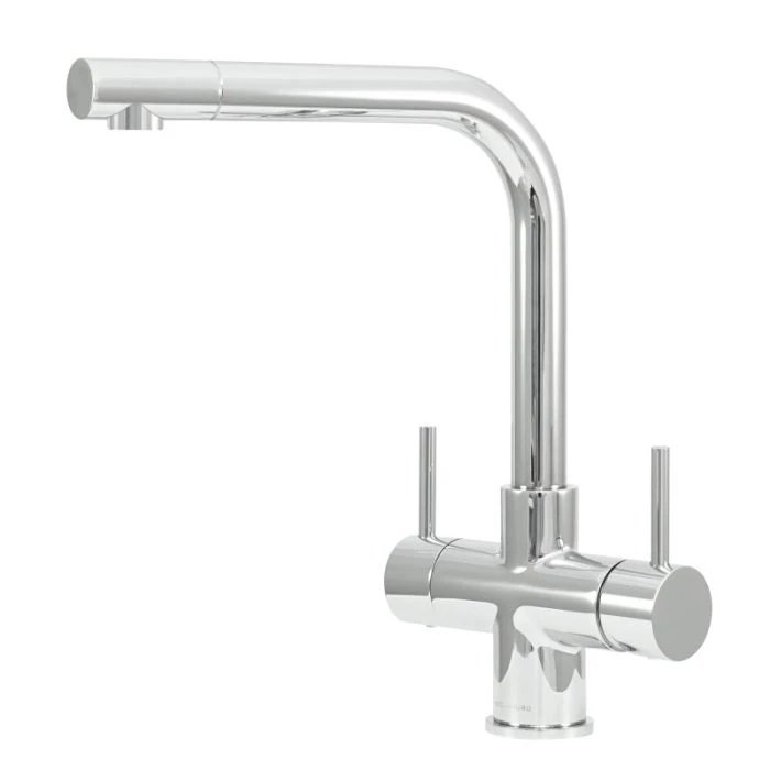 Sorrento 2 Lever Mixer And Cold Filter Tap Chrome