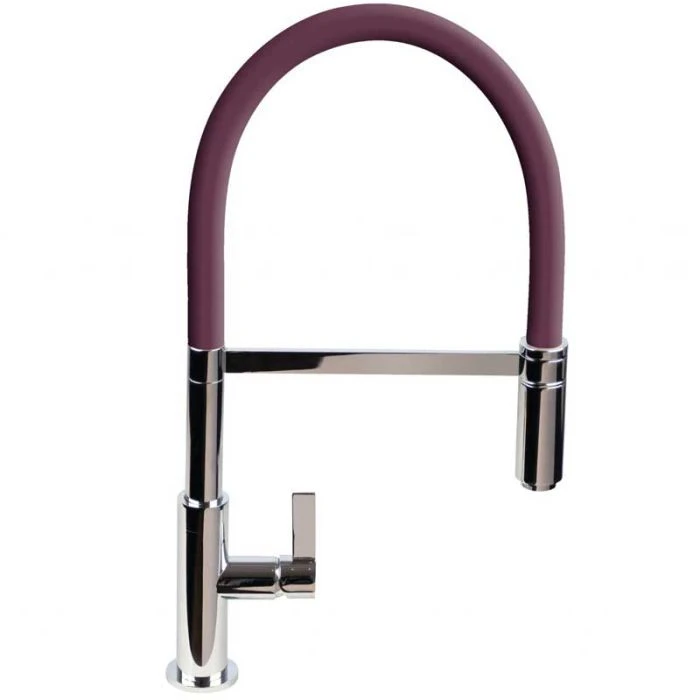 Spirale Sink Mixer Chrome - Wine Flexible Spout