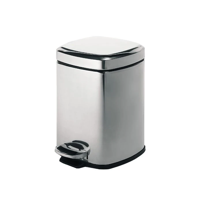 Square Pedal Bin 5 Ltr