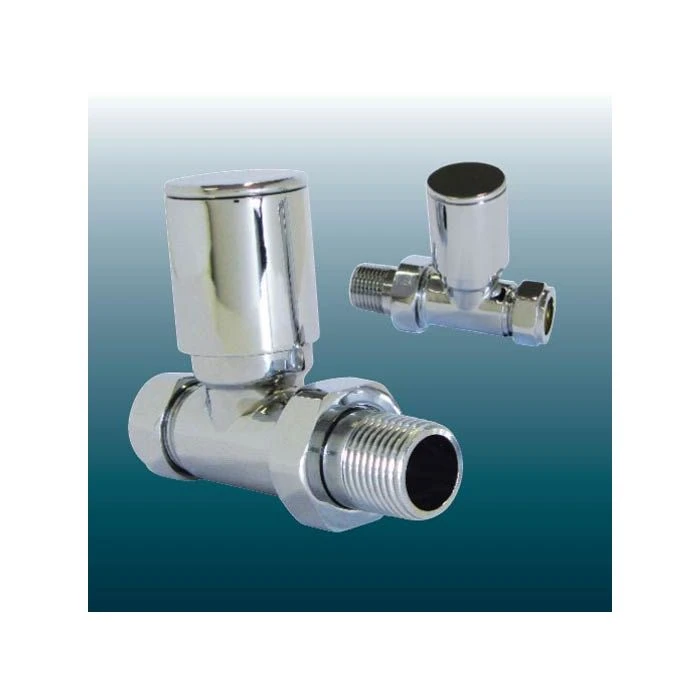 Straight Rad Valves Set
