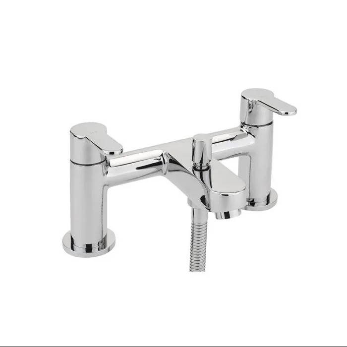 PLAZA BATH SHOWER MIXER & KIT CHROME