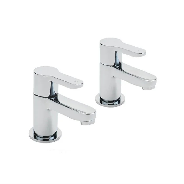 PLAZA BATH TAPS CHROME