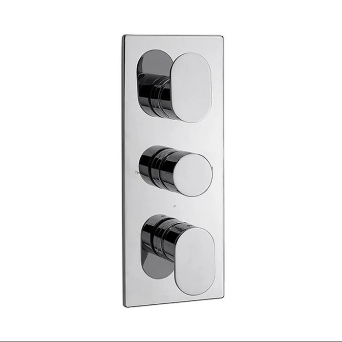 PLAZA 3 WAY THERMOSTATIC SHOWER VALVE CHROME