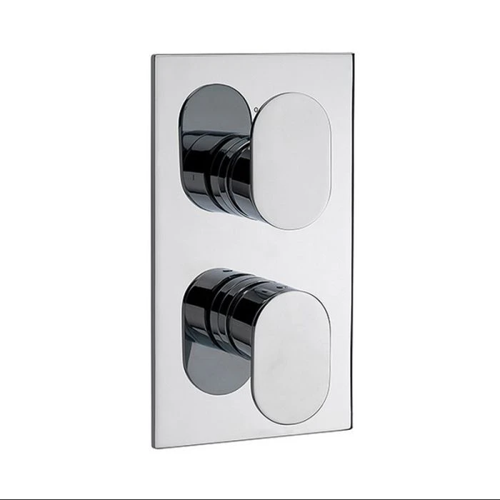 PLAZA CONCEALED THERMOSTATIC SHOWER VALVE CHROME
