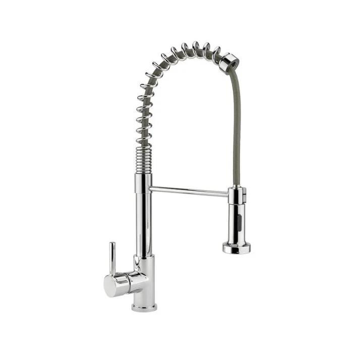 Pull Out Spray Kitchen Sink Mixer Chrome