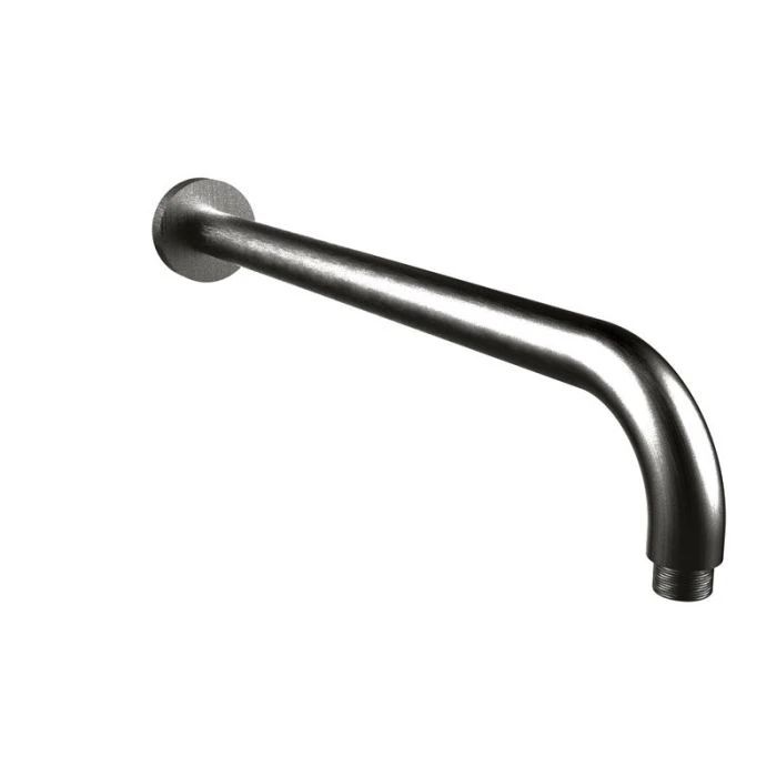 Crosswater Union Shower Arm 400mm Brushed Black Chrome