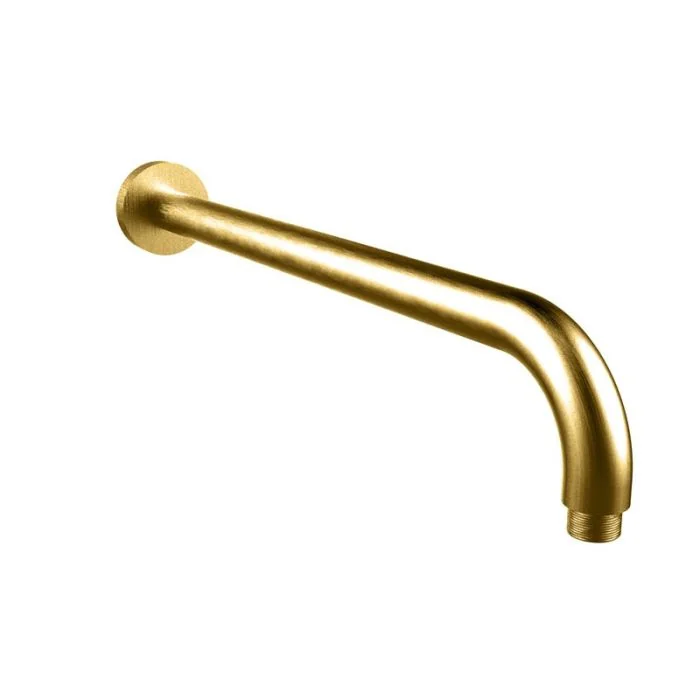 Crosswater Union Shower Arm 400mm Brushed Brass