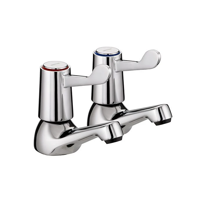 Bristan Value Lever Basin Taps 3" Levers