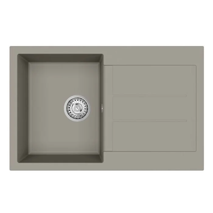 Vesta Compact Small Bowl and Drainer Fossil