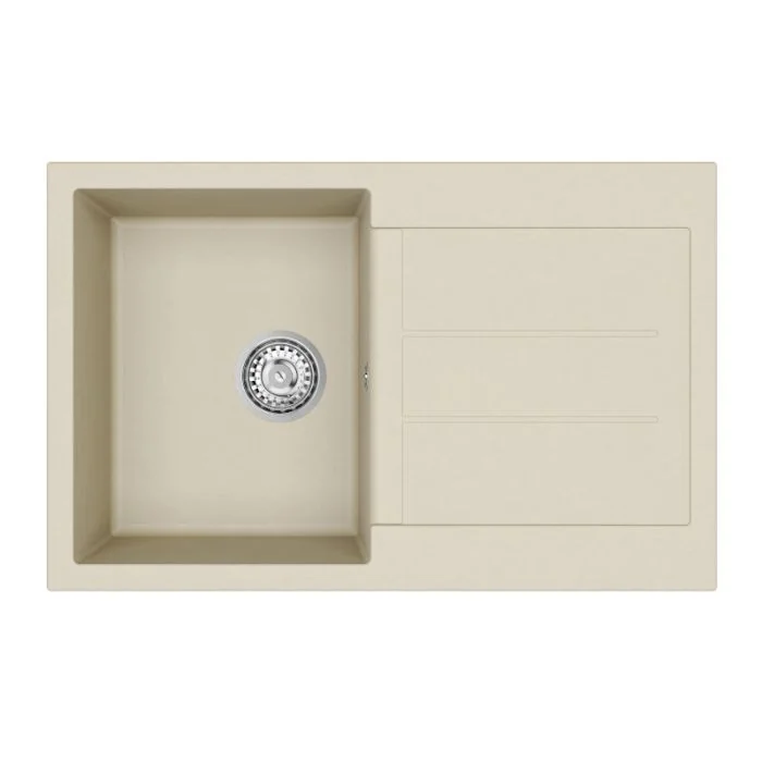 Vesta Compact Small Bowl and Drainer Nude