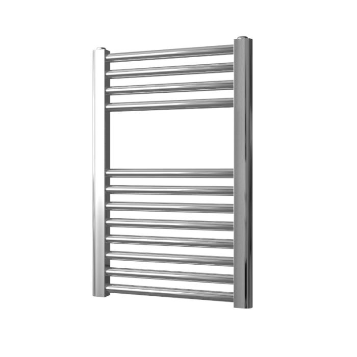 Vogue UK Axis 600 x 400 Straight Chrome Towel Rail