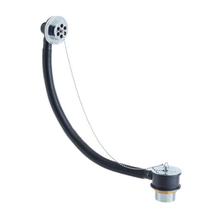 Luxury Bath Waste Brass Plug Chrome