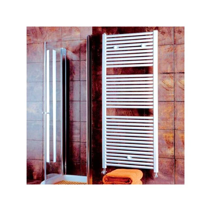 Design Flat 400 x 800 White Towel Rail