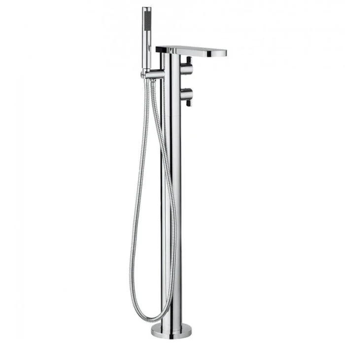 Wisp Floor Thermostatic Bath Shower Mixer