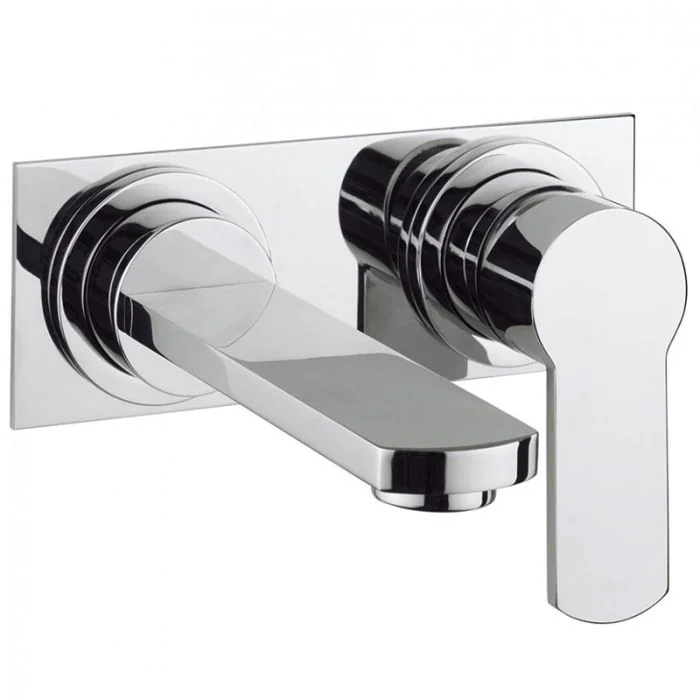 Wisp Basin 2 Hole Set With Backplate