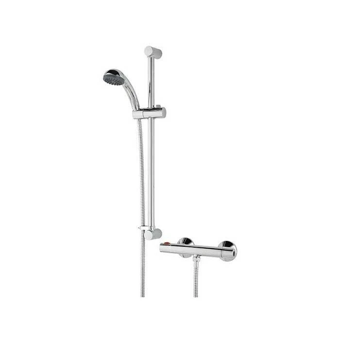 Zing Thermostatic Bar Valve with Adjustable Riser (Showers)